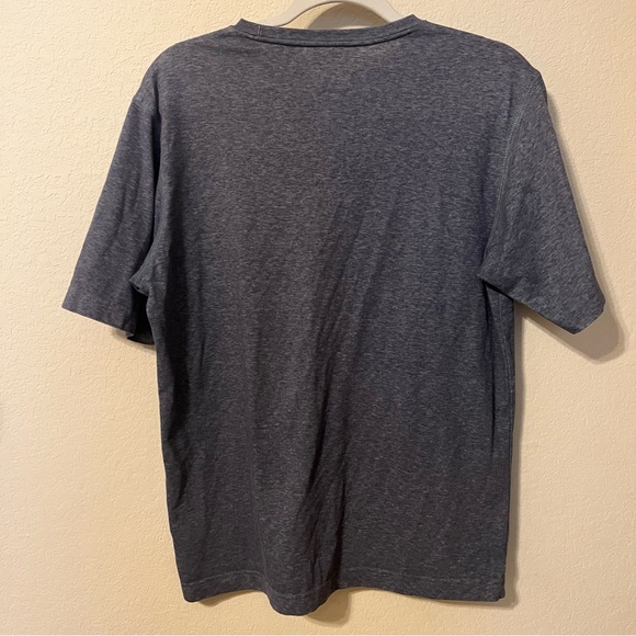 Columbia Men’s Heathered Blue Grey Tshirt - Picture 5 of 5